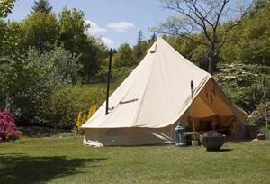 Zahrada ubytování Hillside Bio Glamping