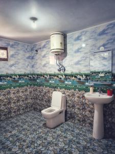 Ett badrum på The Homstel Manali