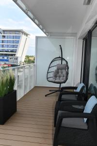Posedenie v ubytovaní Apartament A101 Polanki Aqua