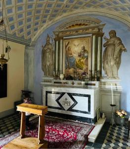 Posedenie v ubytovaní Dimora storica nel cuore della Toscana