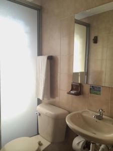 Ένα μπάνιο στο Hotel Tuvalu