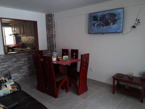 TV i/ili multimedijalni sistem u objektu Hermoso ¡Apartamento! en Fusagasugá!