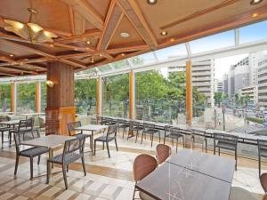 Restaurace v ubytování Chisun Hotel Yokohama Isezakicho