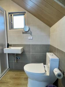 Salle de bains dans l'établissement ShinYuan BNB