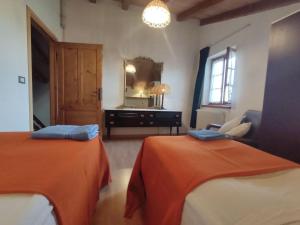 Posteľ alebo postele v izbe v ubytovaní Villa-Giardino "Le None"