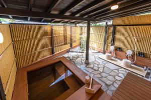 A bathroom at ETAVIA Yufuin Kinrinko