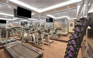 Fitness center at/o fitness facilities sa Vibe Hotel Singapore Orchard