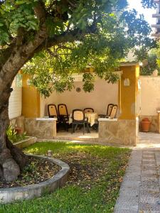 Zahrada ubytování Calafell Residencial