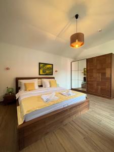 Cama ou camas em um quarto em Forte Rose Hotel
