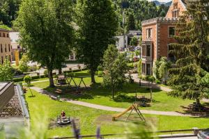 Zahrada ubytování ''die Bergerin'' | Appartements Schladming