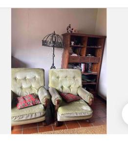A seating area at La casa di nonno carlo