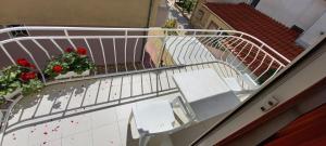 Balkón nebo terasa v ubytování Guesthouse Flora