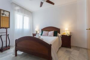 Łóżko lub łóżka w pokoju w obiekcie Avenida Playa 3 Rooms 2 baños