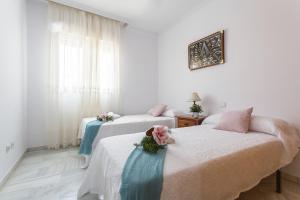 Postel nebo postele na pokoji v ubytování Avenida Playa 3 Rooms 2 baños