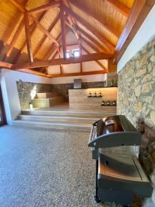 Kuchyňa alebo kuchynka v ubytovaní Apartmán Dvorce