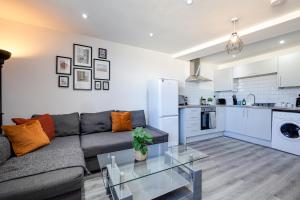 Cuina o zona de cuina de Stunning 1 bed apartment in the heart of Stockport