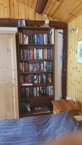Knihovna v bed and breakfast
