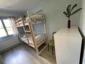 Voodi või voodid majutusasutuse Aspan Kurs & Lägergård toas