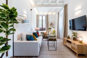 TV a/nebo společenská místnost v ubytování Puerta Real Home Apartment 2
