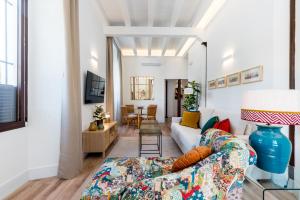Posezení v ubytování Puerta Real Home Apartment 2