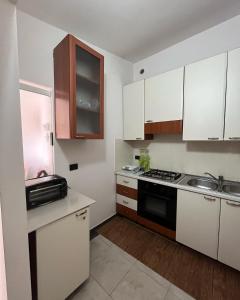 Kuchyň nebo kuchyňský kout v ubytování B&B Le Terrazze