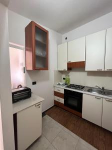 Kuchyň nebo kuchyňský kout v ubytování B&B Le Terrazze