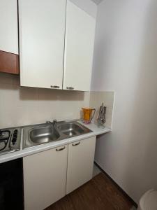 Kuchyň nebo kuchyňský kout v ubytování B&B Le Terrazze