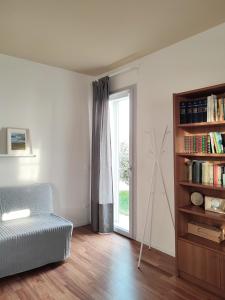 The library in the holiday home