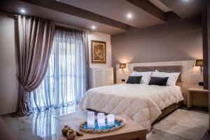 Postel nebo postele na pokoji v ubytování Luxury Penthouse with private pool + 16 fotografií
