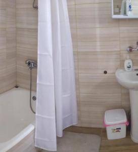 Koupelna v ubytování Apartman LEO