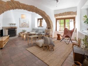Posedenie v ubytovaní Preciosa casa rural en el centro de Peratallada