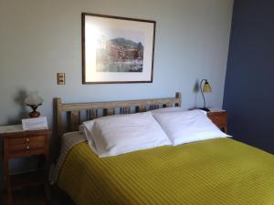 Un pat sau paturi într-o cameră la Cinque Colori Bed & Breakfast- Spa