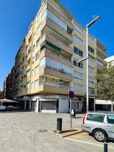 Budynek, w którym mieści się apartament
