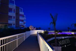Balkon lub taras w obiekcie MAGNOLIO APARTMENT CALACEITE