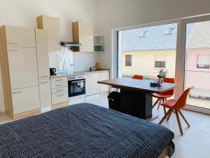 Η κουζίνα ή μικρή κουζίνα στο New studio in Luxembourg City