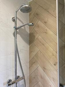 Kúpeľňa v ubytovaní Apartament BB z widokiem na Krynicę