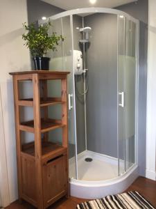 Koupelna v ubytování Uist Accommodation at Benbecula Apartments