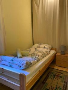 Postel nebo postele na pokoji v ubytování Holiday Home Asja Lukovo Bribir