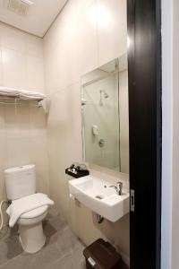 Vannituba majutusasutuses Hayo Hotel Palembang