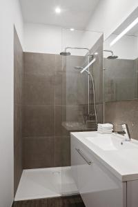 Kupatilo u objektu Hotel Duivels Paterke Harelbeeksestraat 29, 8500 Kortrijk