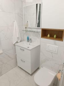 Kúpeľňa v ubytovaní Apartman Marčelina 2 in Trogir + 36 fotografií