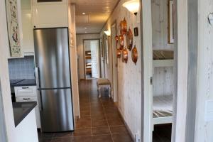Küche/Küchenzeile in der Unterkunft Fjällhus i Funäsdalen