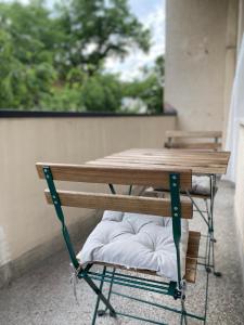 Balkón nebo terasa v ubytování Apartman Teatar + 11 fotografií