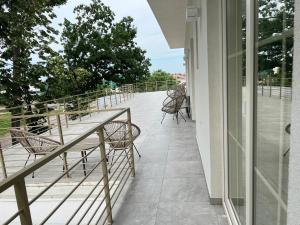 En balkon eller terrasse på Ocaua Lui Cuza