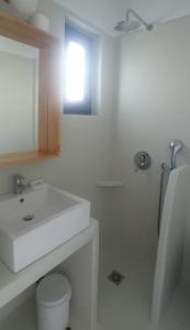 Koupelna v ubytování Allegria Family Hotel