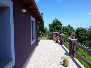 Balkon lub taras w obiekcie Seaside Apartment in Sassari, Stunning View