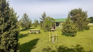 Zahrada ubytování Kastani Camping
