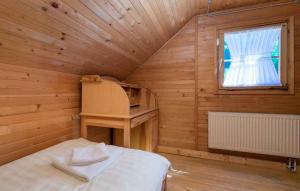 Postel nebo postele na pokoji v ubytování Holiday home in Kupa - Gorski Kotar 31182
