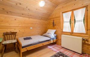 Postel nebo postele na pokoji v ubytování Holiday home in Kupa - Gorski Kotar 31182