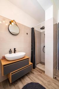 Kúpeľňa v ubytovaní Apartman MISS Pridraga